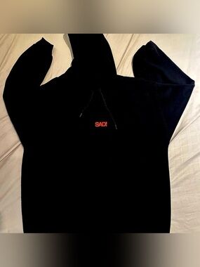 XXXTentacion Black and red “SAD” hoodie